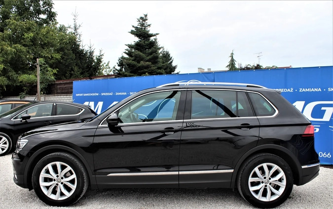 Volkswagen Tiguan cena 99500 przebieg: 58943, rok produkcji 2018 z Sulejów małe 497